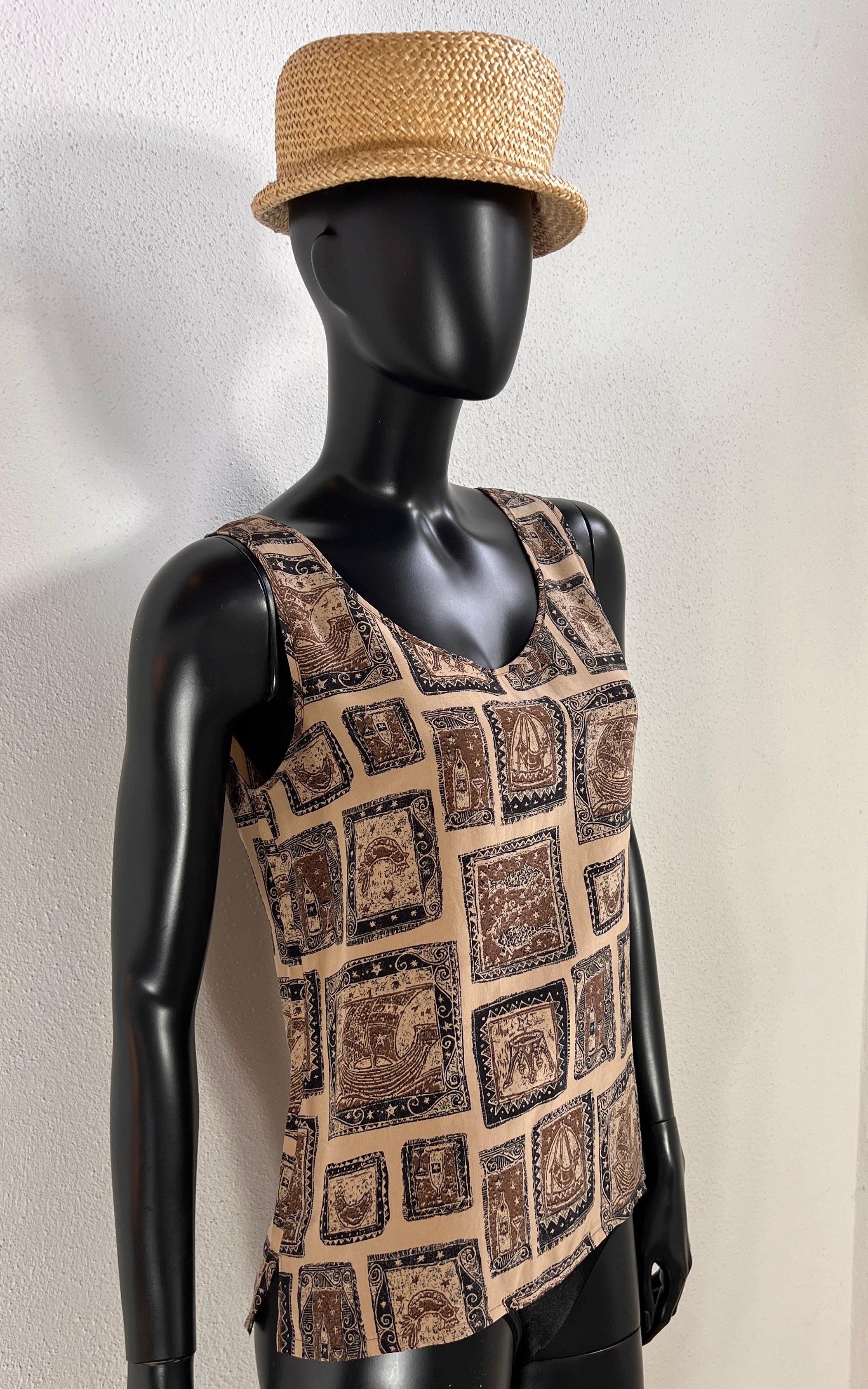 Vintage 90s Laurel Silk Top