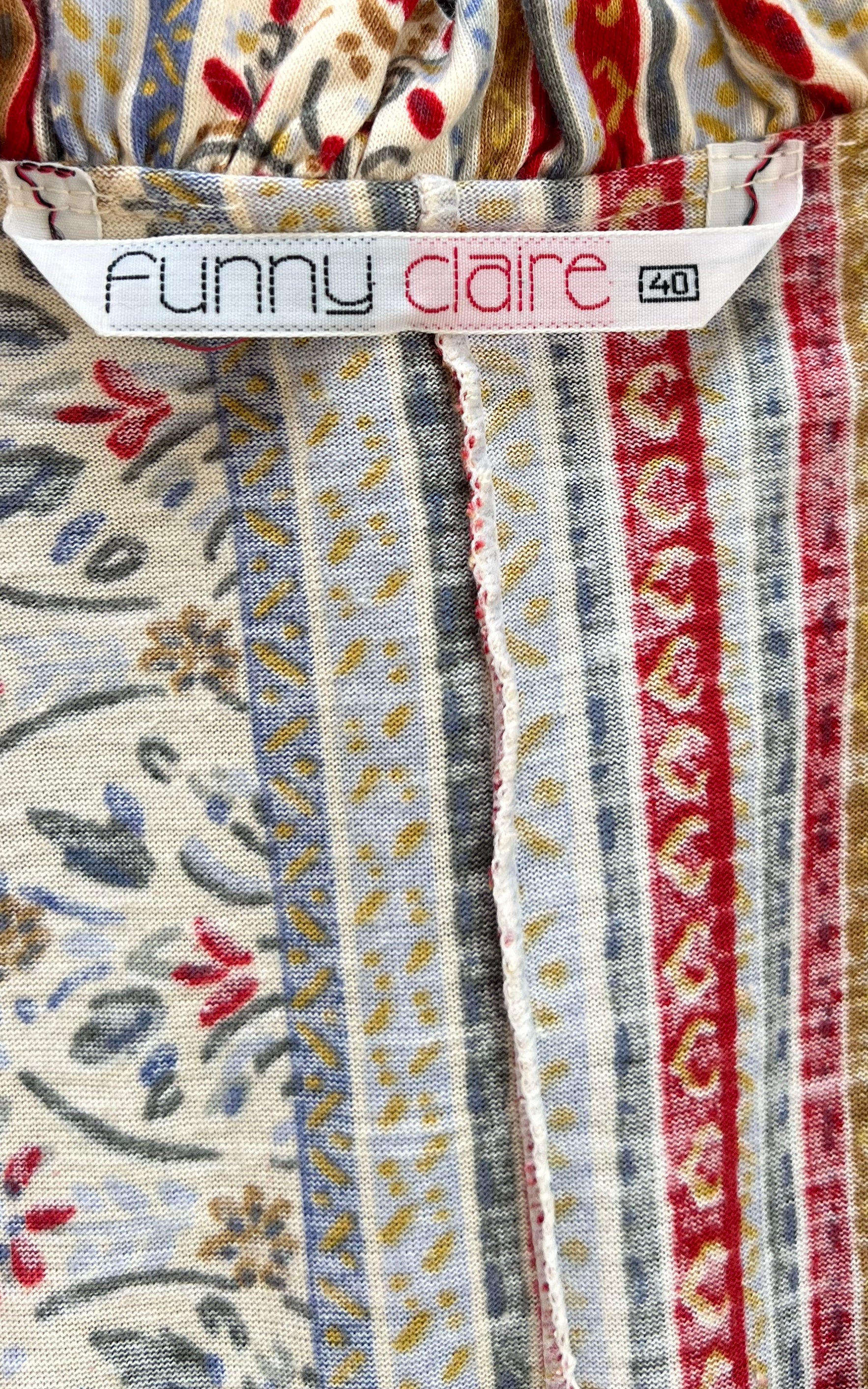 Vintage 70s Funny Claire Dress