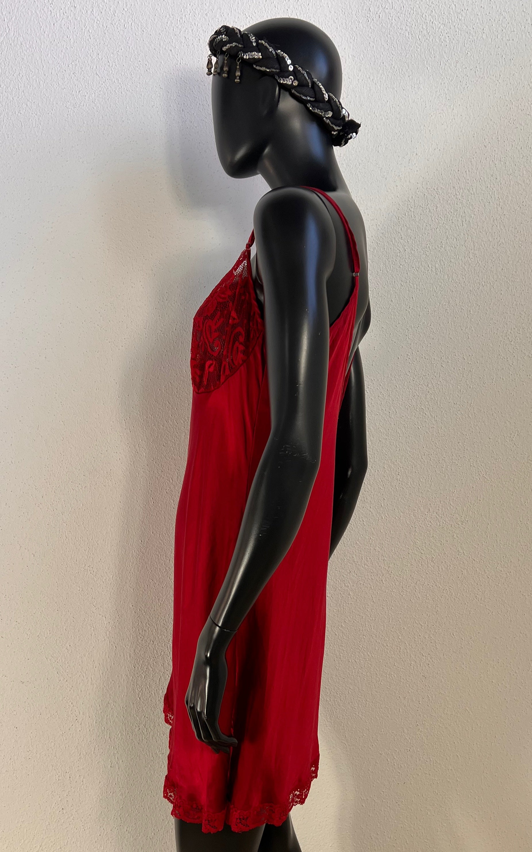 Vintage Silk Lingerie Slip Dress