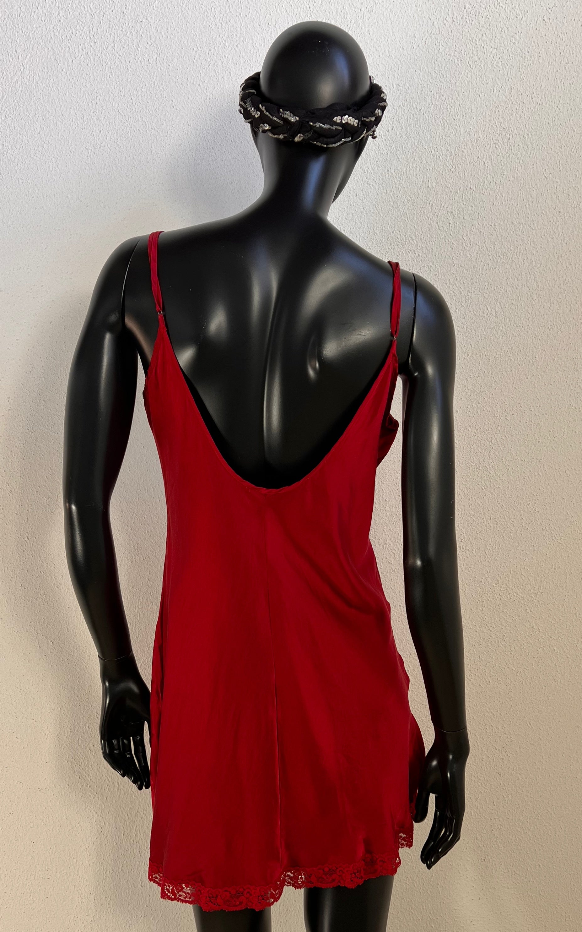Vintage Silk Lingerie Slip Dress