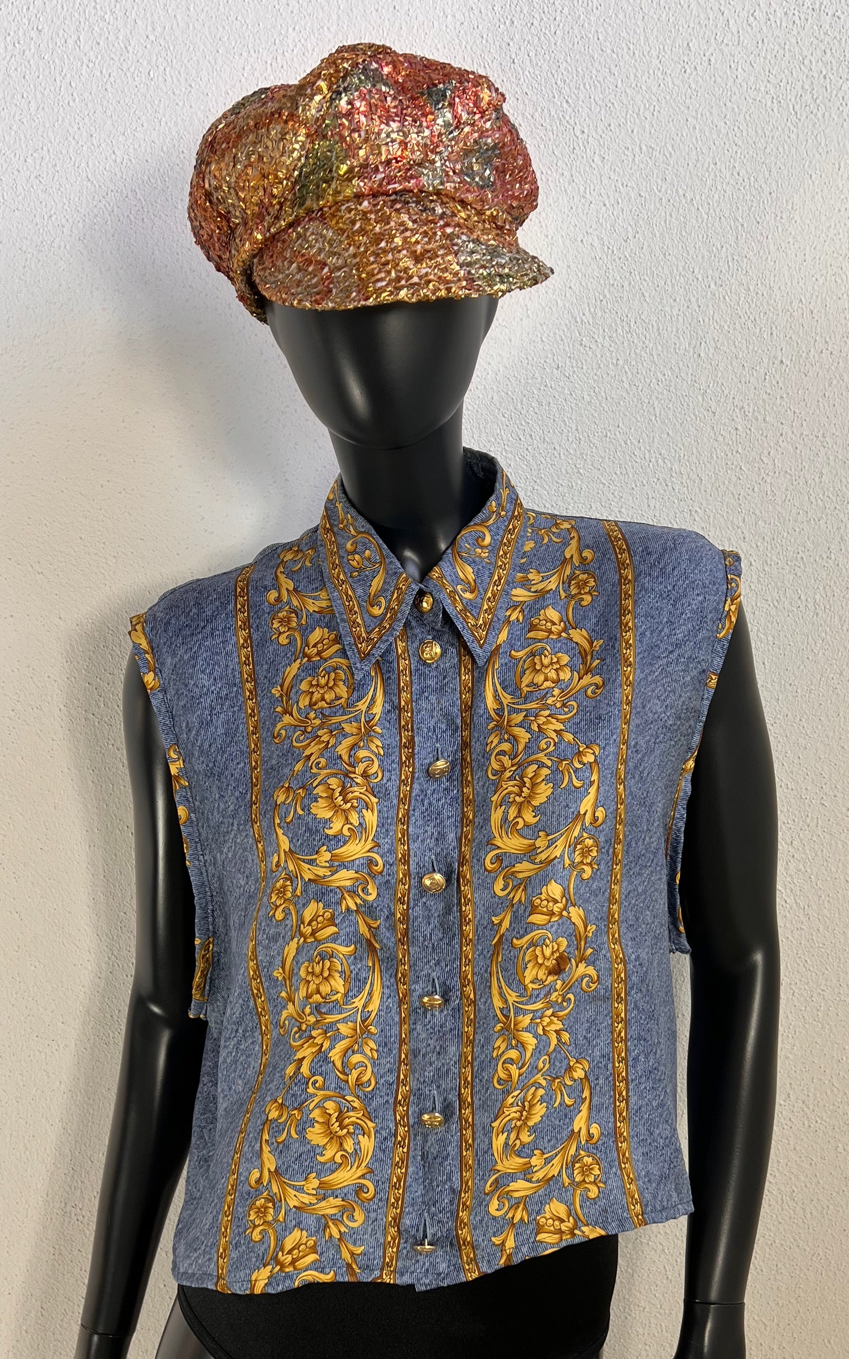 Vintage Reworked Escada Silk Blouse