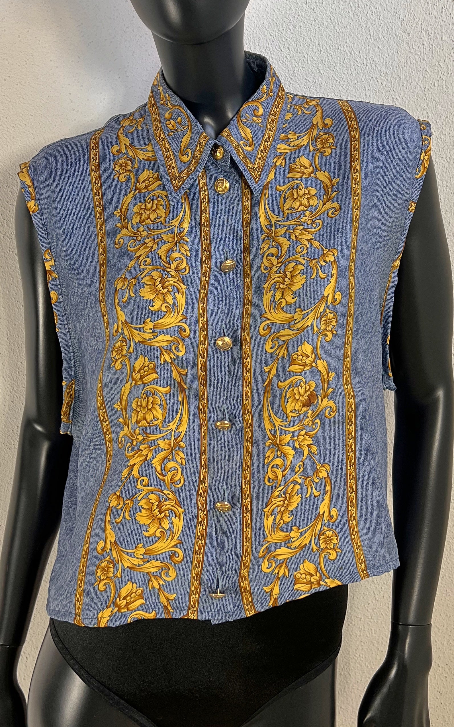 Vintage Reworked Escada Silk Blouse