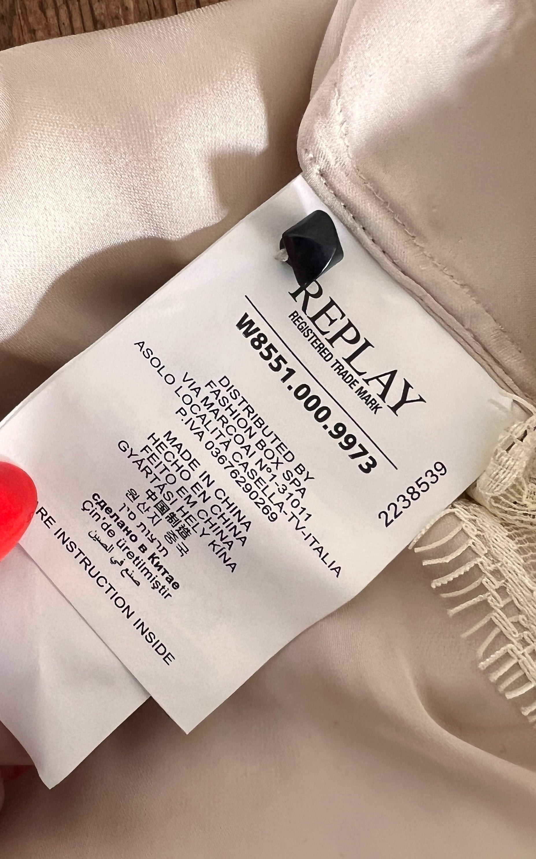 Y2K Vintage Replay Lingerie Jumpsuit