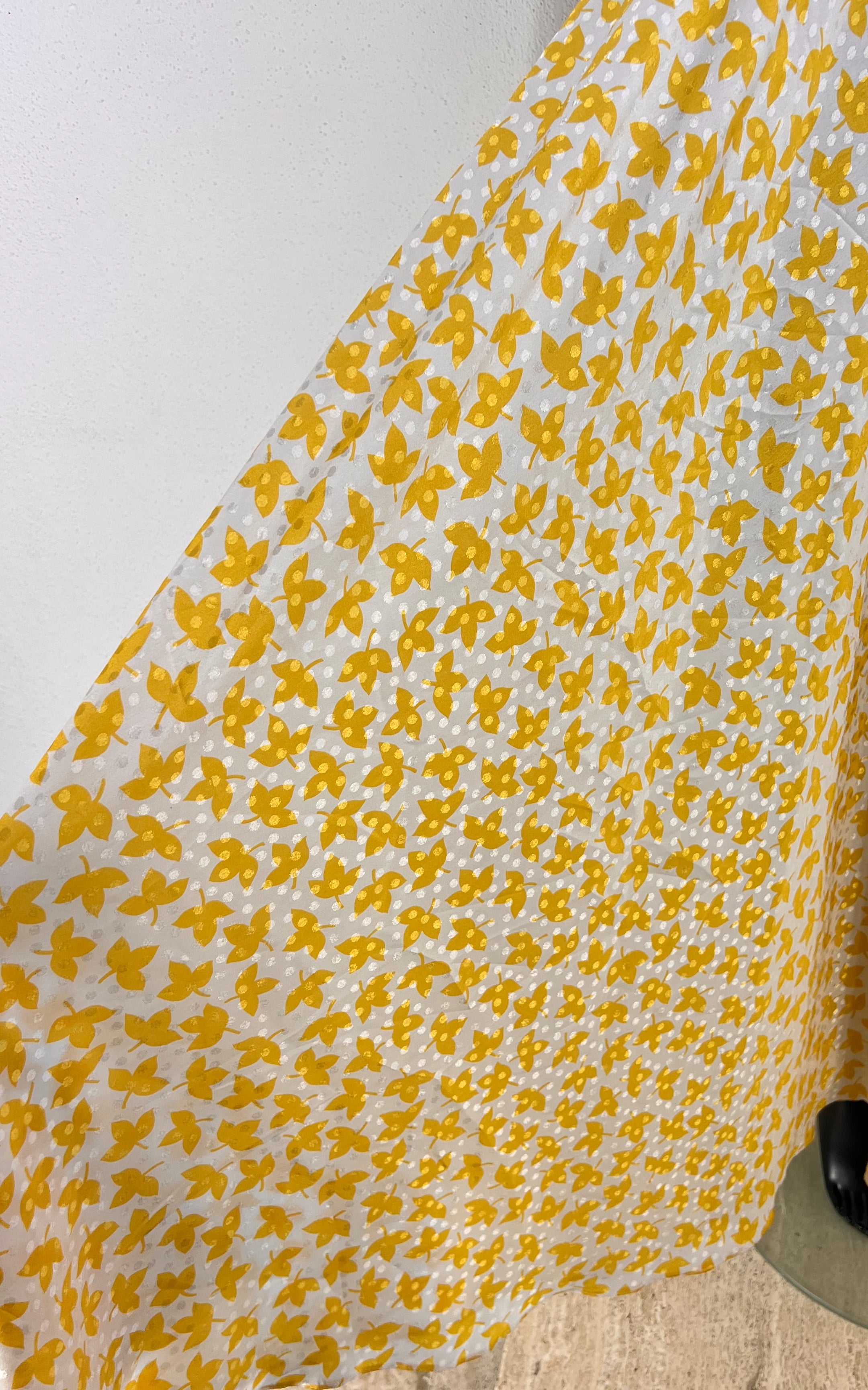 Vintage Catalina Yellow Floral Maxi Dress