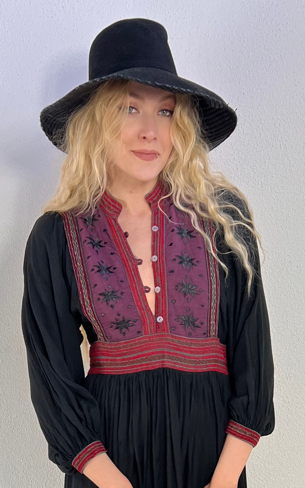 Vintage 70s Afghan Dress