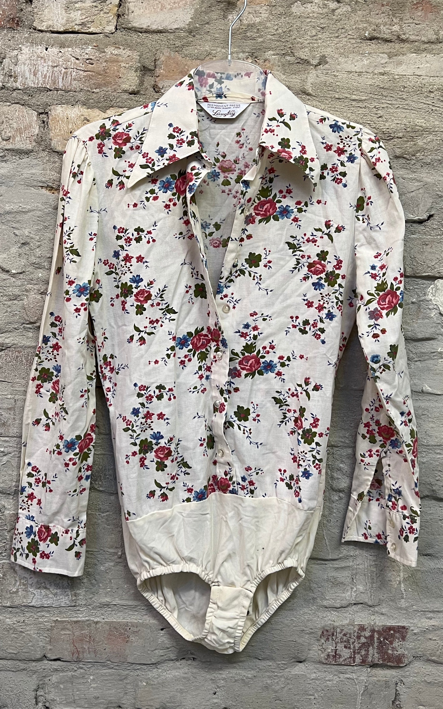 Vintage 70s Blouse Bodysuit