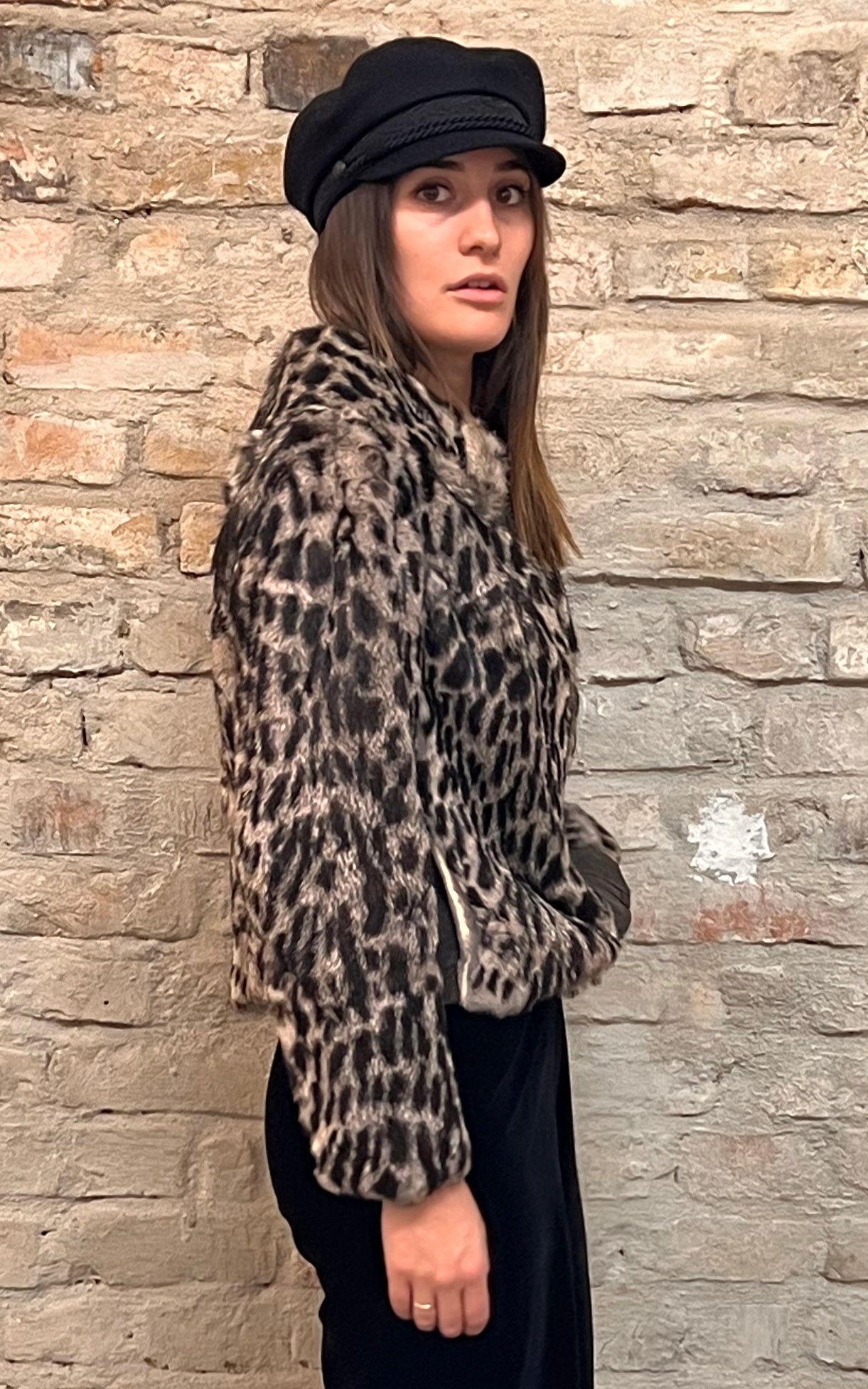 Vintage 70s Short ''Leo'' Fur Jacket