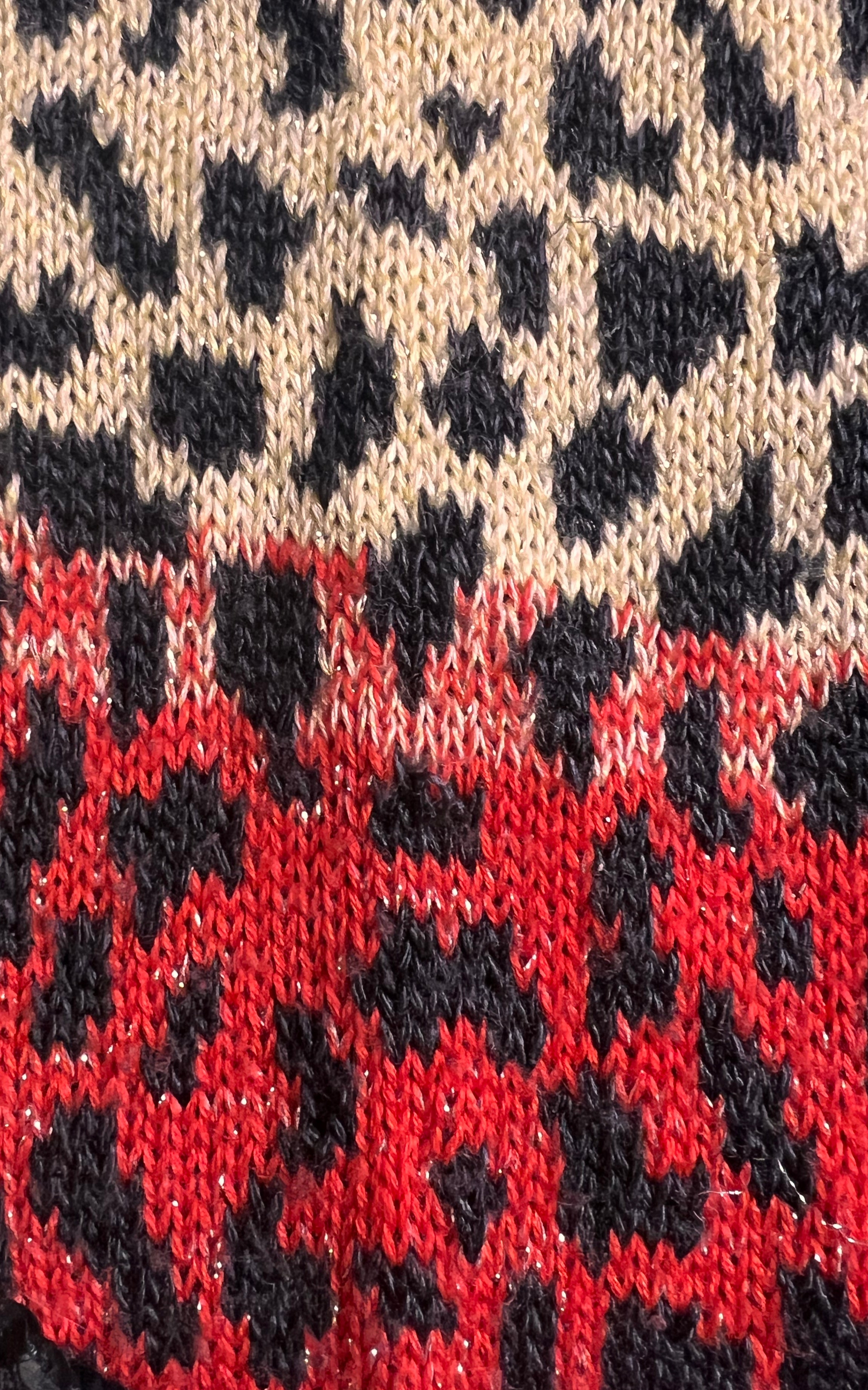 Maglione lavorato a maglia vintage anni '90