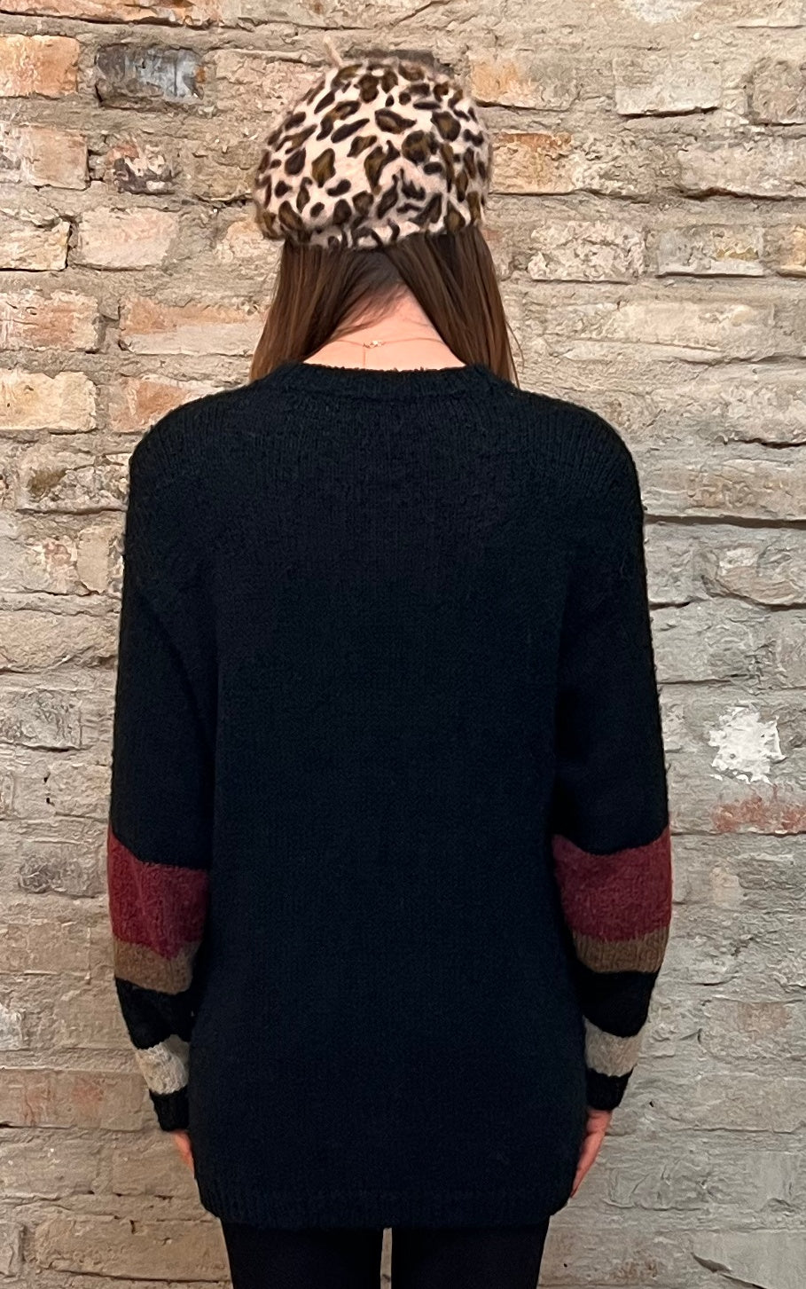 Cardigan in lana vintage da campagna