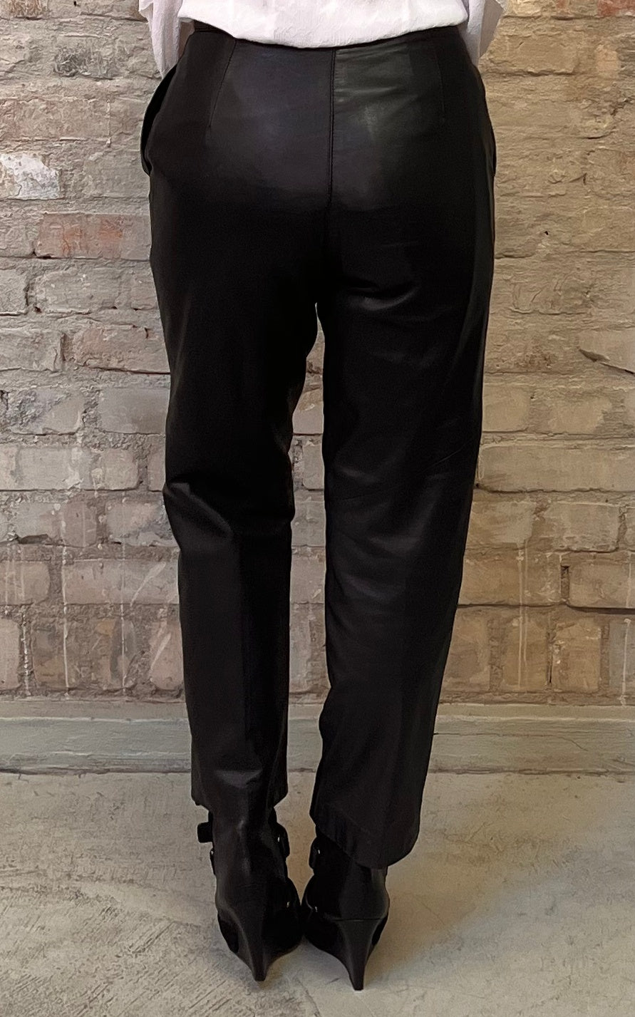 Pantaloni in pelle vintage